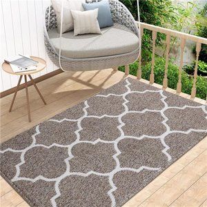 Indoor Door Mat, 48x32, Non-Slip Absorbent Resist Dirt Entrance Mat, Washable